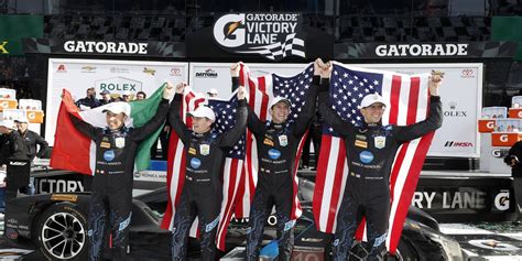 Taylor brothers, Jeff Gordon, Max Angelelli, Cadillac DPi win 2017 